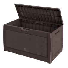 Gartenbox | Rato | 310L | Braun | Rattanoptik | Wasserdicht