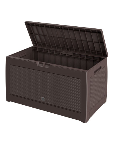 Gartenbox Rato 310L Braun Rattanoptik