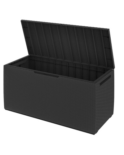 Auflagenbox Capri 310L Anthrazit mit Rollen