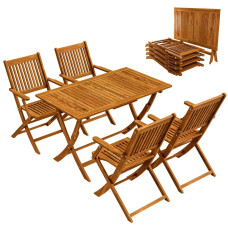 Garten-Sitzgruppe | Sydney Komfort | 5-tlg. | FSC® Akazienholz