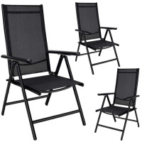 High Back Chair Bern Set of 3 | Alu Anthracite | Adjustable