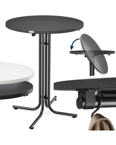 Stehtisch Gastronomie Design Grau klappbar 70 Zentimeter