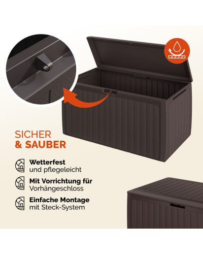 Garden Box Board Plus 290L Brown Panel Look