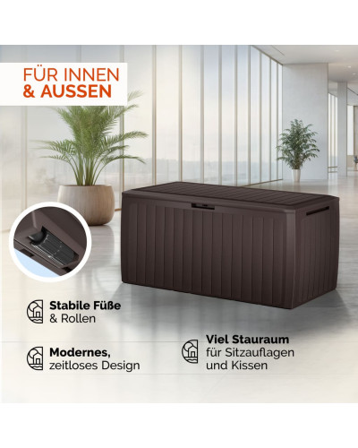 Garden Box Board Plus 290L Brown Panel Look