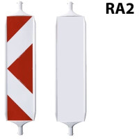 Turning beacon WD-/RD-System arrow foil RA2, 1-sided right or left pointing