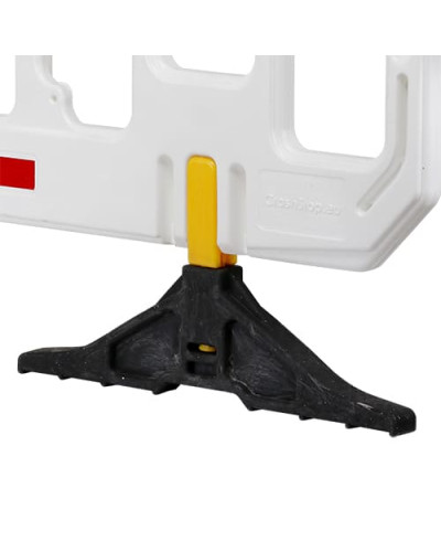 Barrier mobile white gate  - Buy in the online store.
