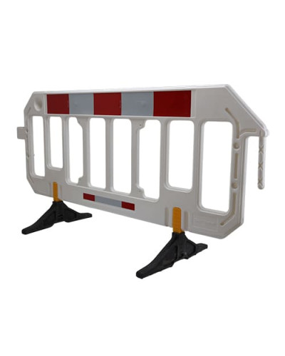 Barrier mobile white gate  - Buy in the online store.