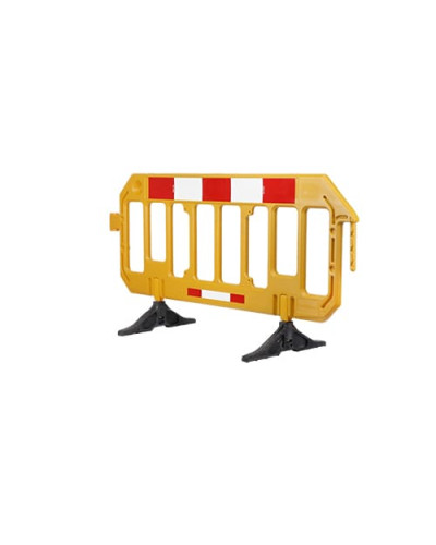 Barrier mobile white yellow - Buy in the online store.
