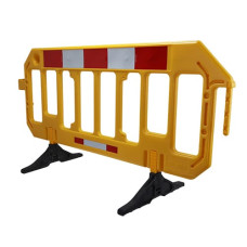 Barrier mobile yellow gate  