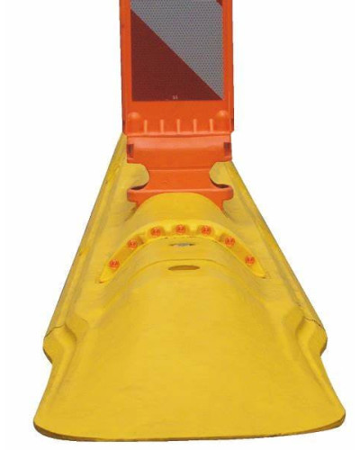 Light bar for guide rail Leitboy foot L54, yellow - HORIZONT