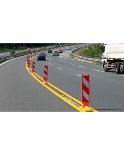 Flexible warning beacon, Leitboy IV, L92 | one-sided, right-pointing  - HORIZONT