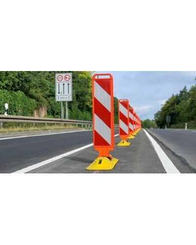 Flexible warning beacon, Leitboy IV, L92 | one-sided, right-pointing  - HORIZONT