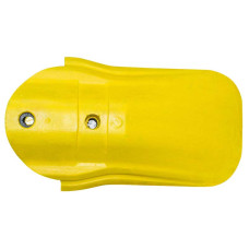 Guide rail end piece B - LN 62 yellow WITHOUT hook