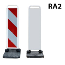 Folding beacon black/white, right one-sided RA2 hatching