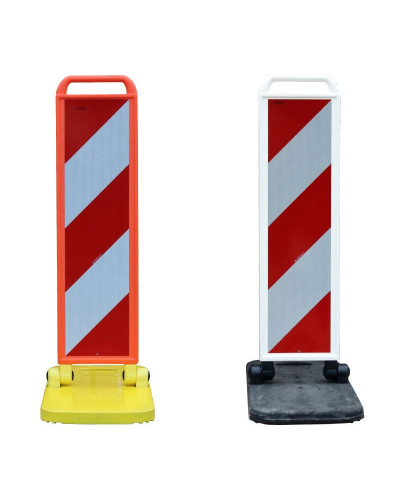 Folding beacon black/white, right one-sided RA2 hatching  - HORIZONT