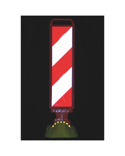 Light bar for guide rail Leitboy foot L54, yellow - HORIZONT