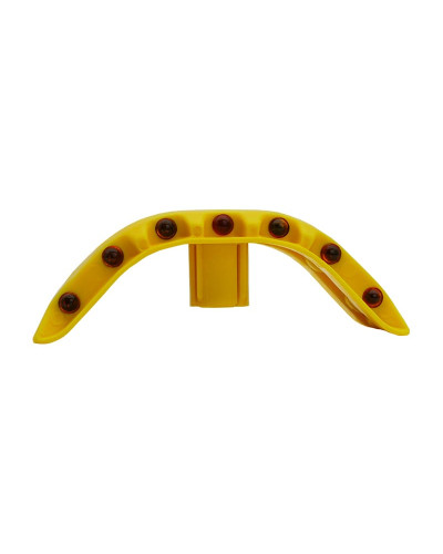 Light bar for guide rail Leitboy foot L54, yellow - HORIZONT