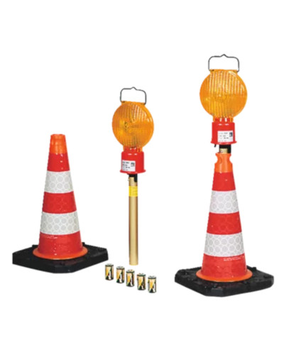 Warning Light - BASt-Certified LED Hazard Beacon for Traffic Safety