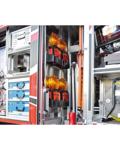 High-Visibility Warning Light with BASt-Certified LED Hazard Beacon