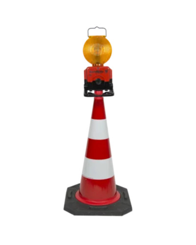 High-Visibility Warning Light with BASt-Certified LED Hazard Beacon