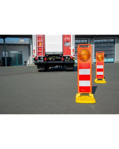 Warning Light - BASt-Certified LED Hazard Beacon for Traffic Safety