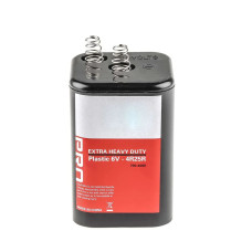 Block battery 6V/50AH, 4AS2/50 for warning light LED SET with 12 pieces 