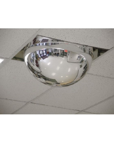 Mehrzweckspiegel Kuppelspiegel 360° 600x600 mm - Schutzring - Kaufen Sie im Online-Shop