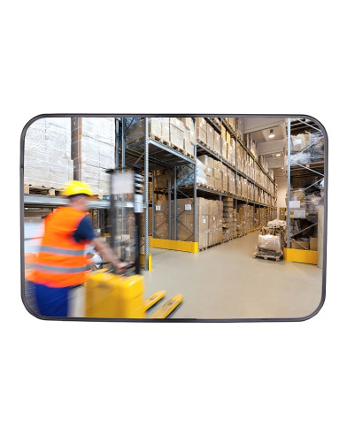 Universal mirror 40x60 cm with telescopic arm - Buy in the online store.