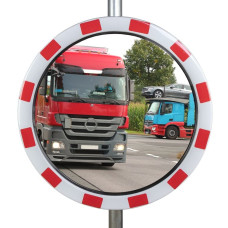 Traffic mirror stainless steel D60cm