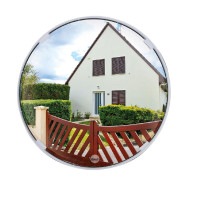 Multipurpose mirror Vialux 600mm with white frame Polymir
