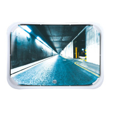 Multipurpose mirror Vialux 600x800 mm with white frame Polymir