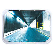 Multipurpose mirror Vialux 800x1000 mm with white frame Polymir