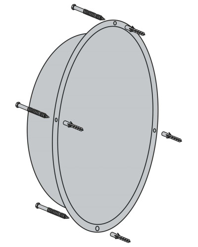 Buy Panorama Mirror 570 mm VIALUX 1/2 Sphere, POLYMIR & Spherical Mirrors Online