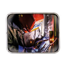 Industrial mirror 450x600 VIALUX stainless steel