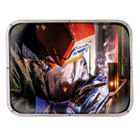 Industrial mirror 600x800 VIALUX stainless steel