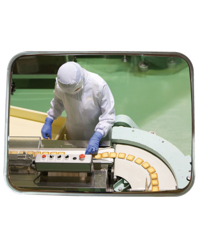 Industriespiegel 600x800 VIALUX Edelstahl online kaufen: Robuste Edelstahl-Spiegel für höchste Anforderungen