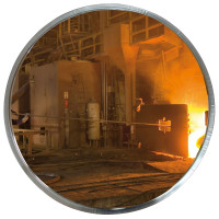 Industriespiegel 600 VIALUX Edelstahl