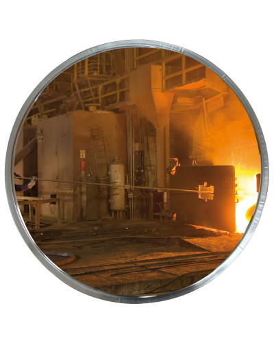 Industriespiegel 600 VIALUX Edelstahl online kaufen: Robuste Edelstahl-Spiegel für höchste Anforderungen