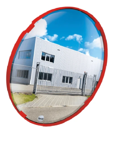 Mehrzweckspiegel Vialux 800 mm mit rotem Rahmen Polymir online kaufen