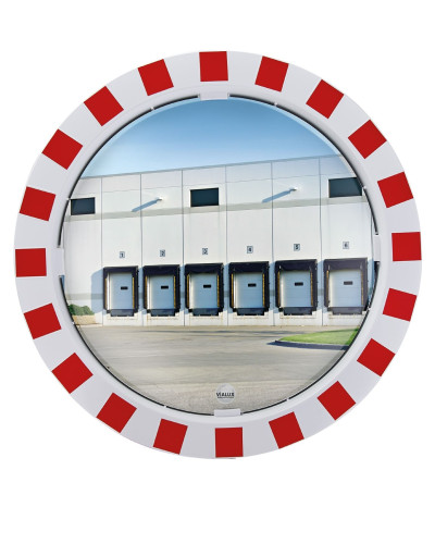 Buy Traffic mirror red-white 900mm Polymir online