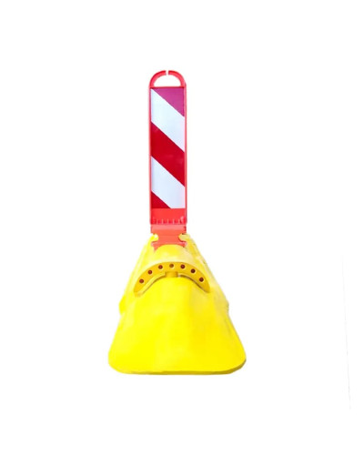 Yellow guide threshold made of PP with visual signs  - INCAPCORP