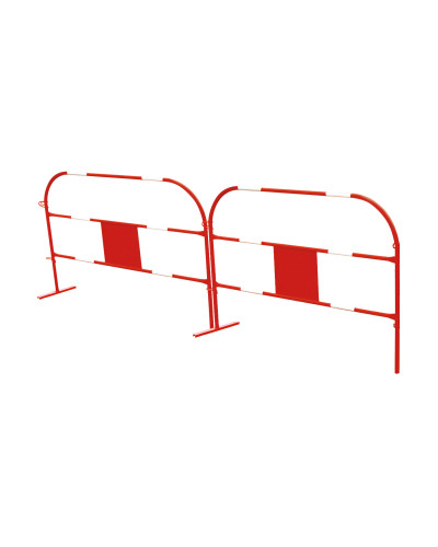 Crowd Barrier Red-White | Site Safety - Online Shop