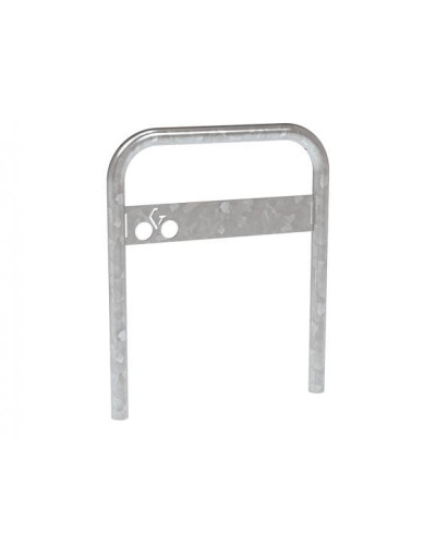 Buy Curved Bicycle Rack with Signage, 1 Bicycle, PROCITY: Metal - Hot-dip Galvanized, for Embedding - Purchase in the Online Store