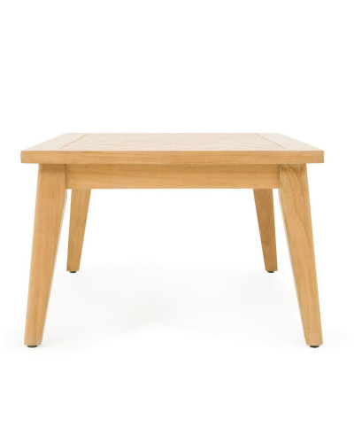 Couchtisch Teak Massivholz 120 mal 70 Zentimeter