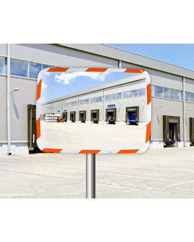 Buy Vialux Spiegel Red/White - 600x400mm - ECOMIR Quality - Online Shop Delivery