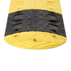Speed ​​bump 50mm end piece yellow