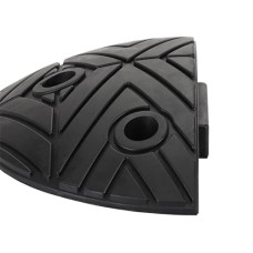 Speed ​​bump 75mm starting piece black