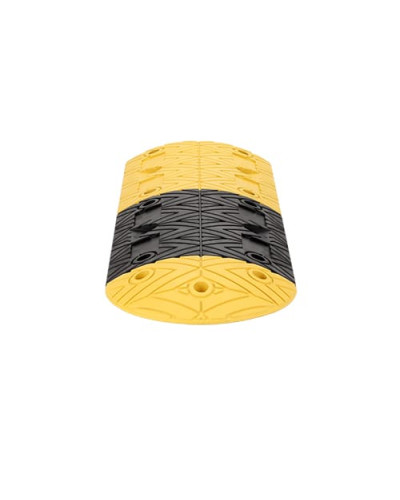 Road threshold 75mm end piece yellow. Buy in the online store.