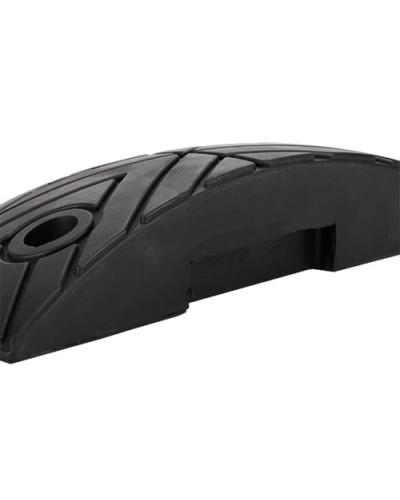 Road threshold 75mm end piece black. Buy in the online store.