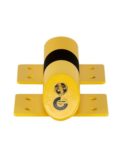 Roll stop beam 40 cm, black-yellow. Buy in the online store.